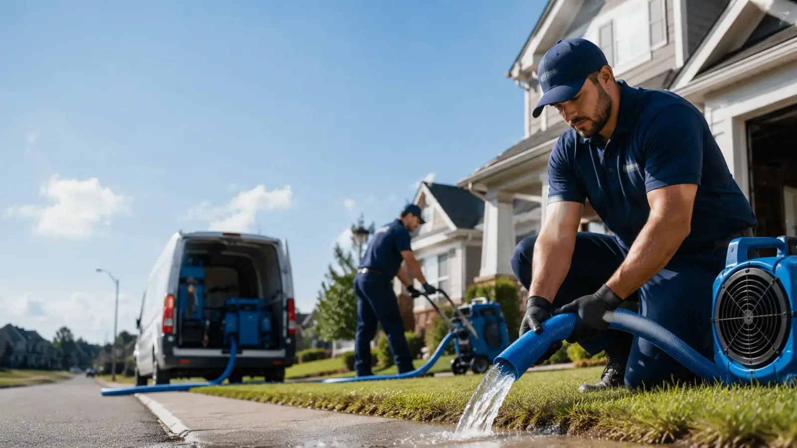 Flood Damage Restoration in Oden, MI
